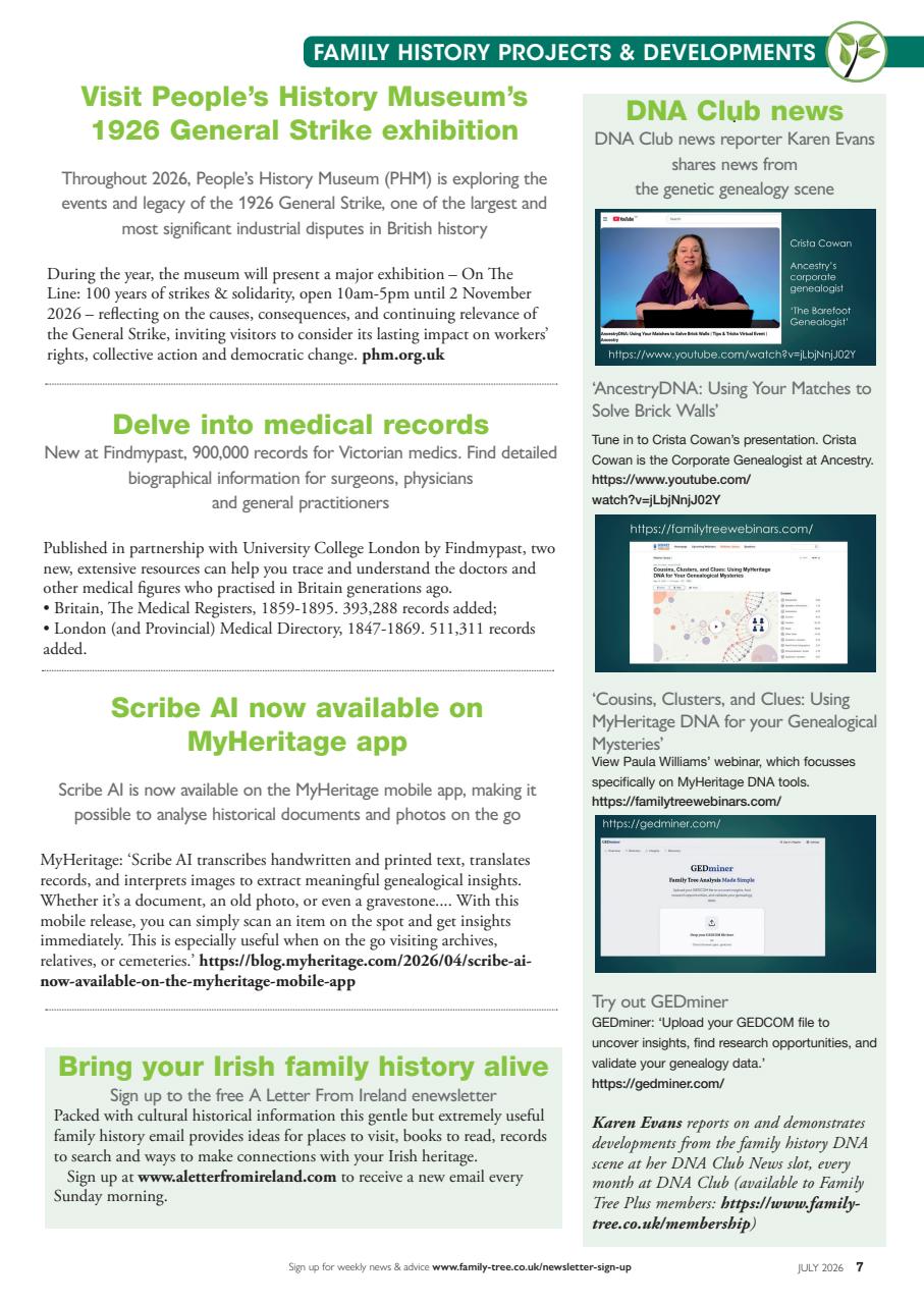 Family Tree Preview Pages