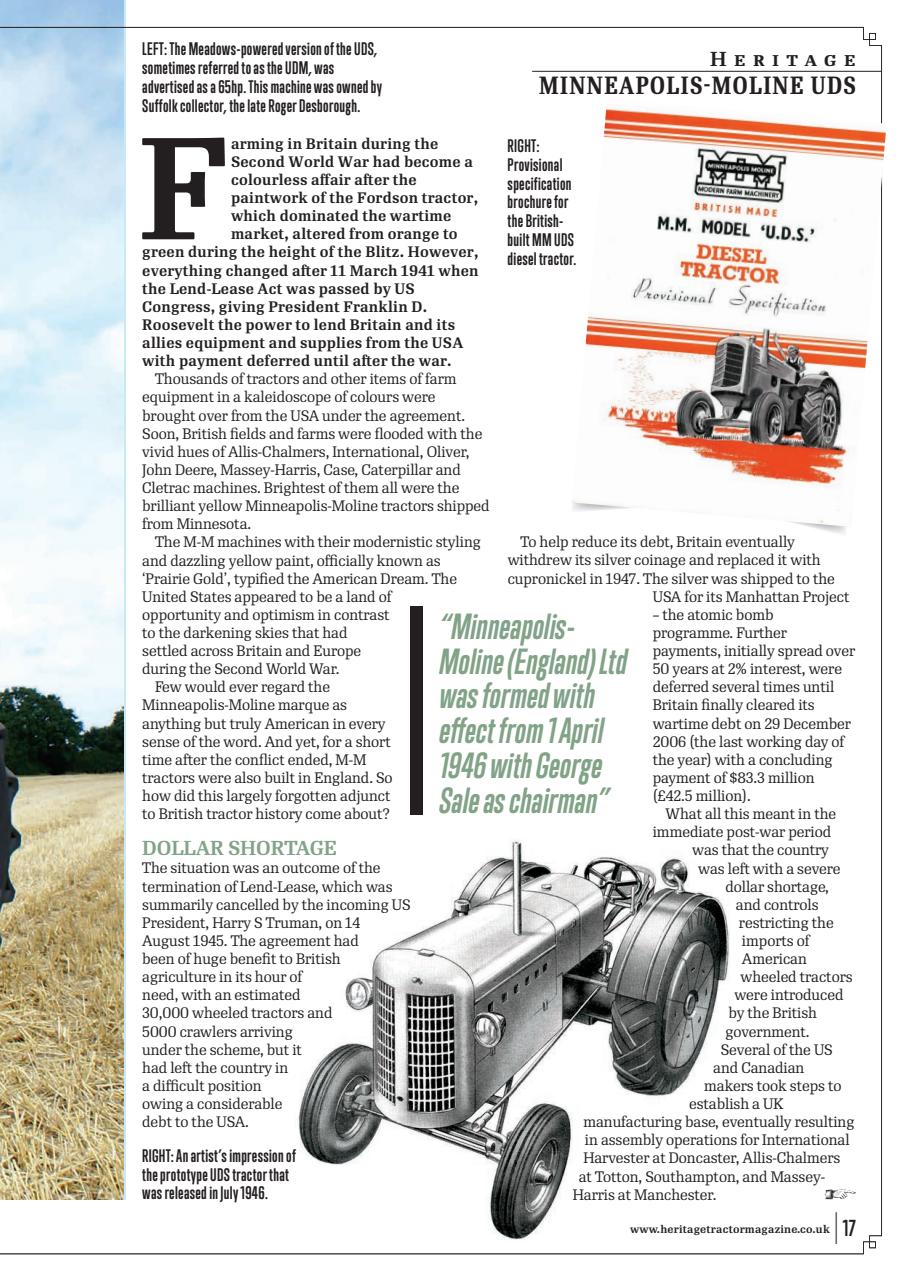 Classic Tractor Preview Pages