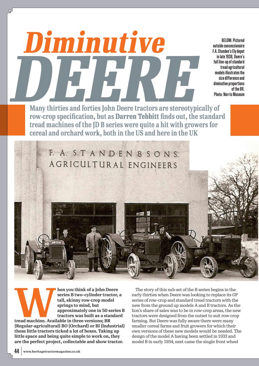 Classic Tractor Preview Pages