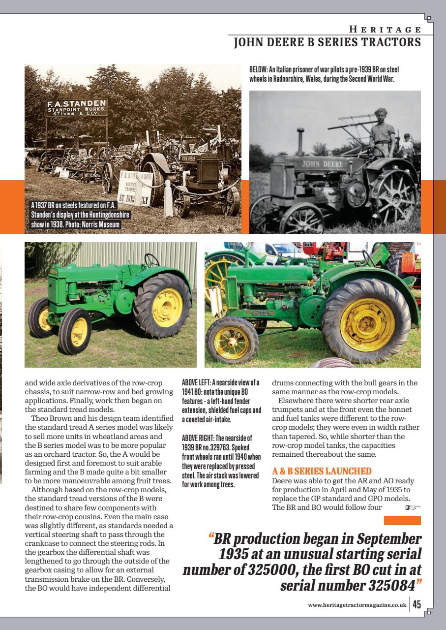 Classic Tractor Preview Pages