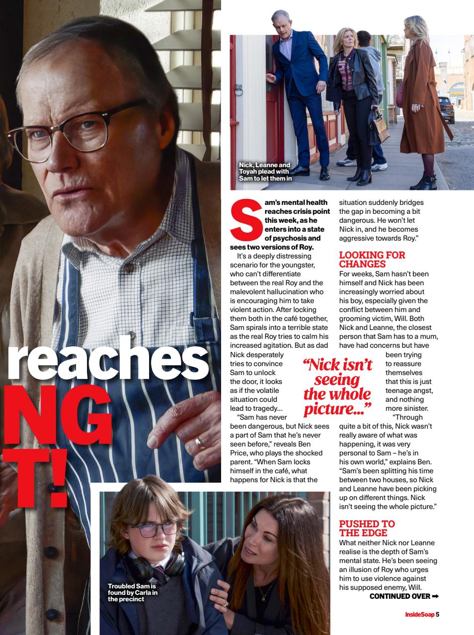 Inside Soap Preview Pages