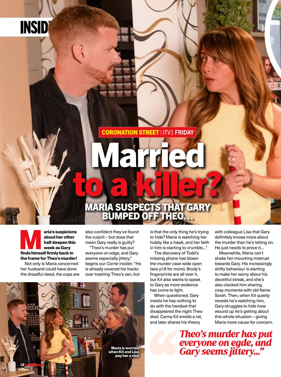 Inside Soap Preview Pages