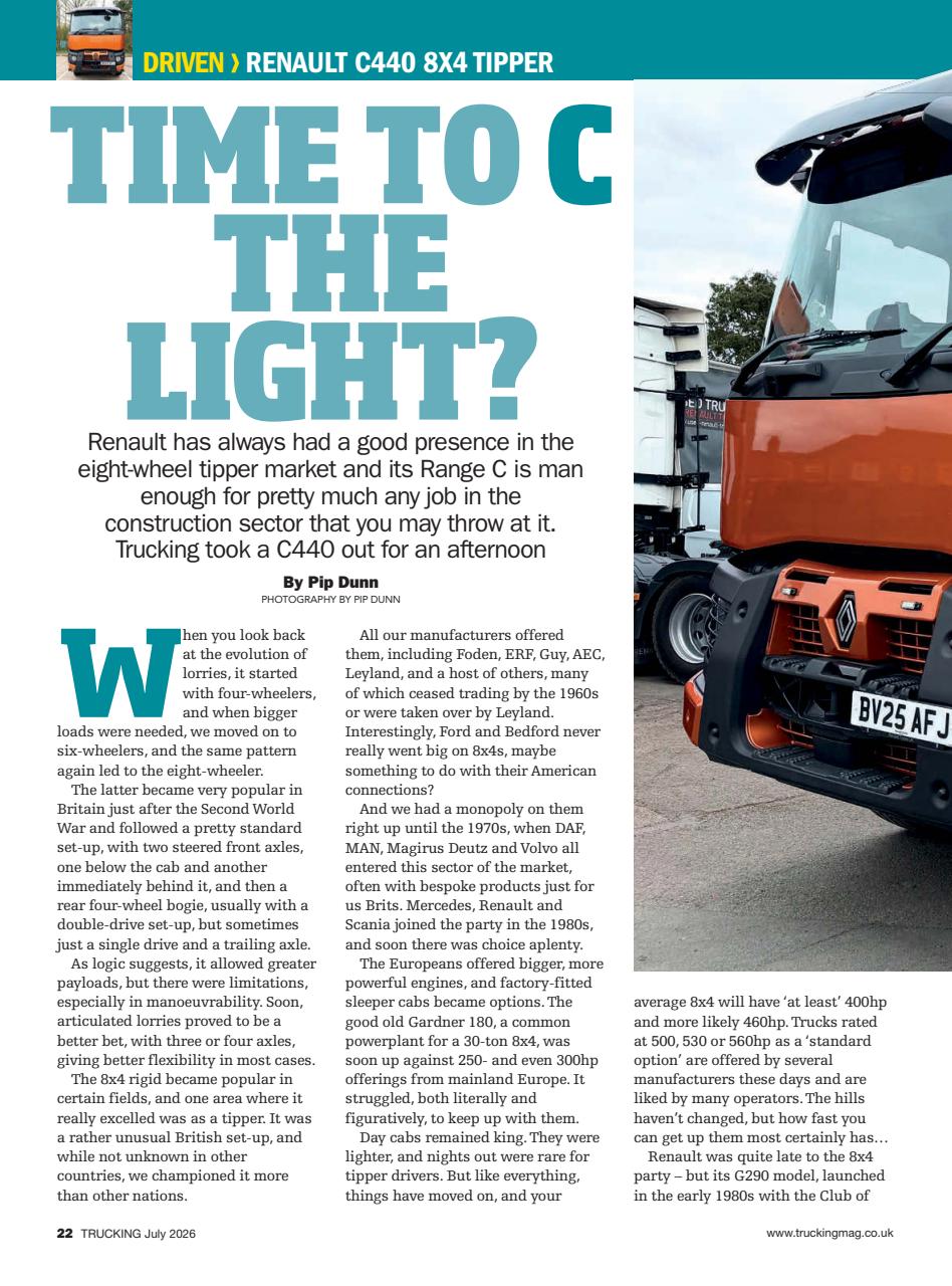 Trucking Magazine Preview Pages