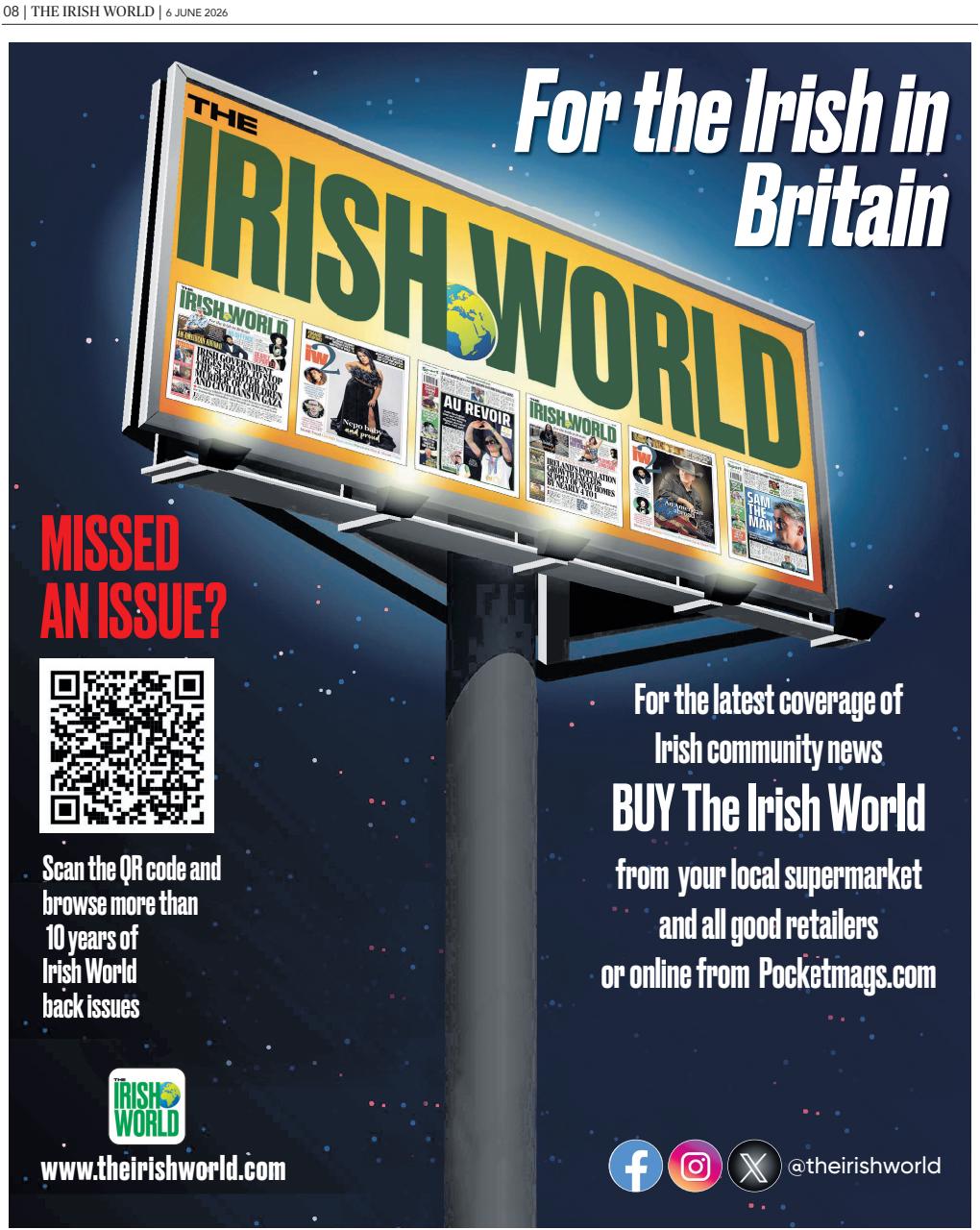 Irish World Preview Pages