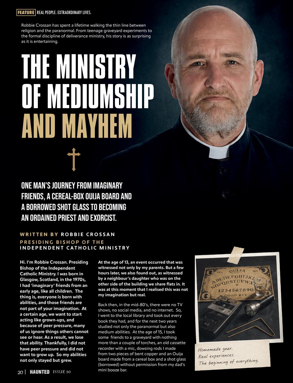 Haunted Magazine Preview Pages