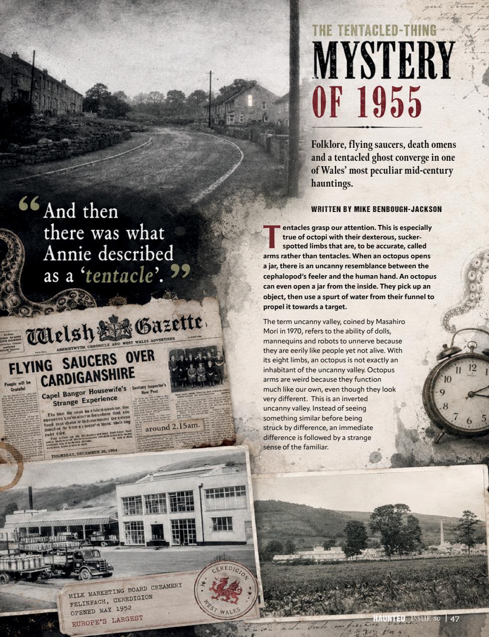 Haunted Magazine Preview Pages
