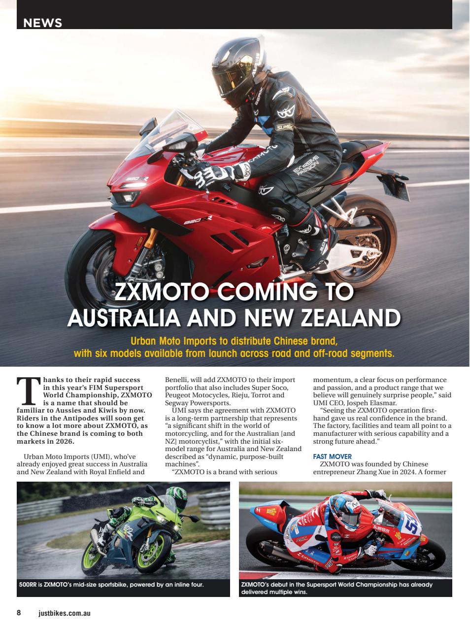 JUST BIKES Preview Pages