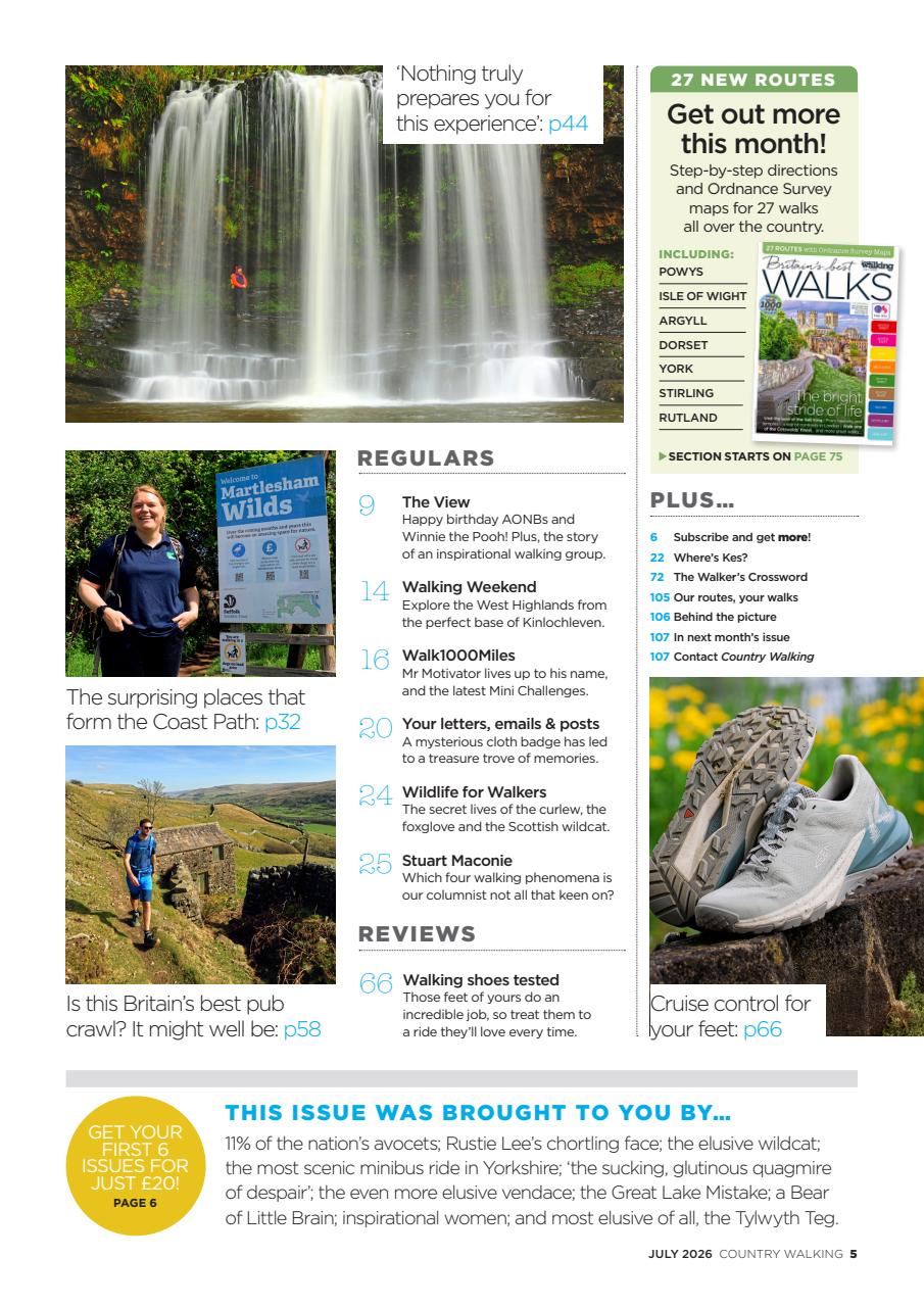 Country Walking Preview Pages