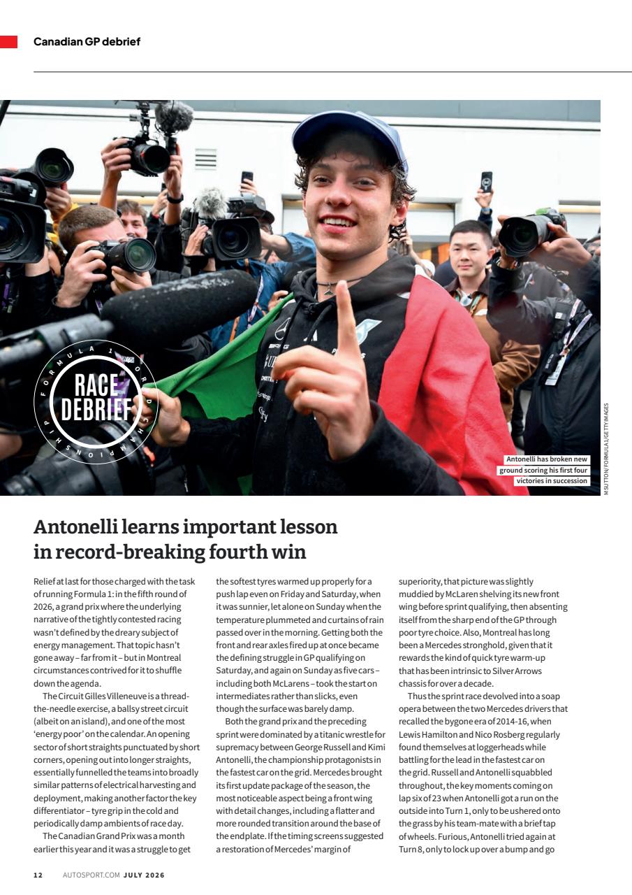 Autosport Preview Pages