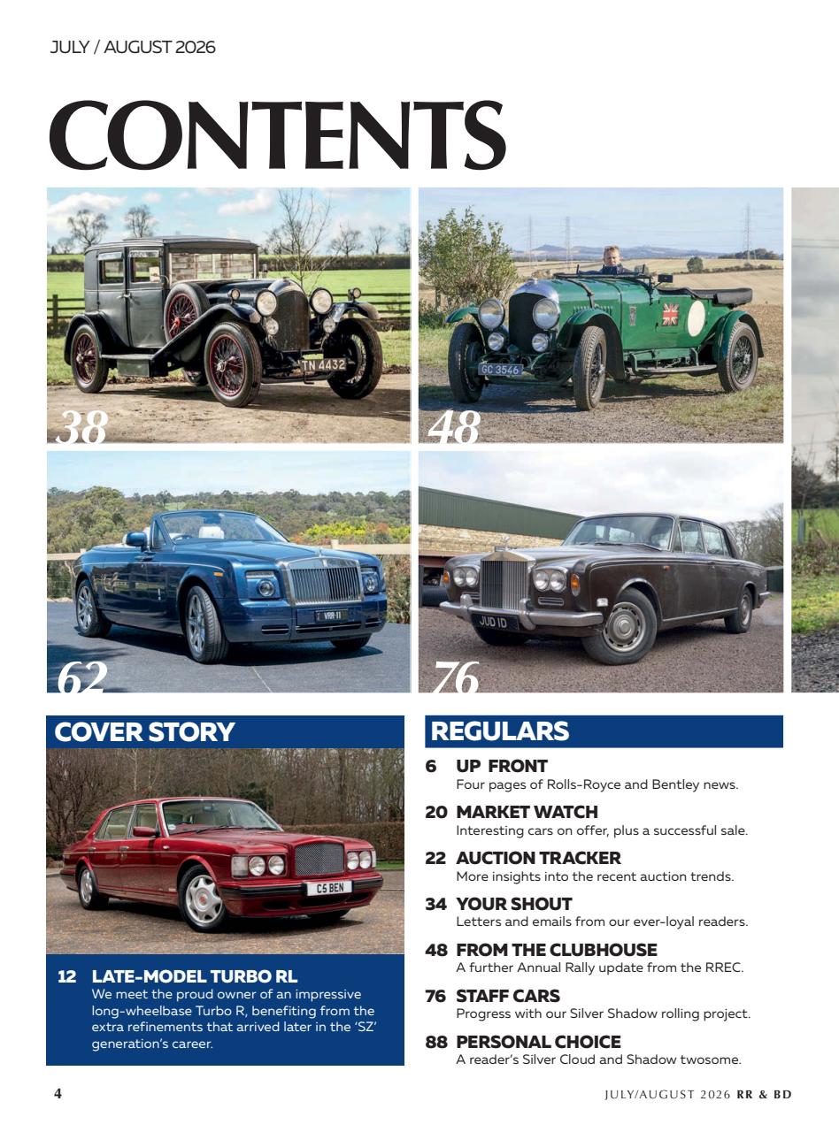 Rolls-Royce & Bentley Driver Preview Pages