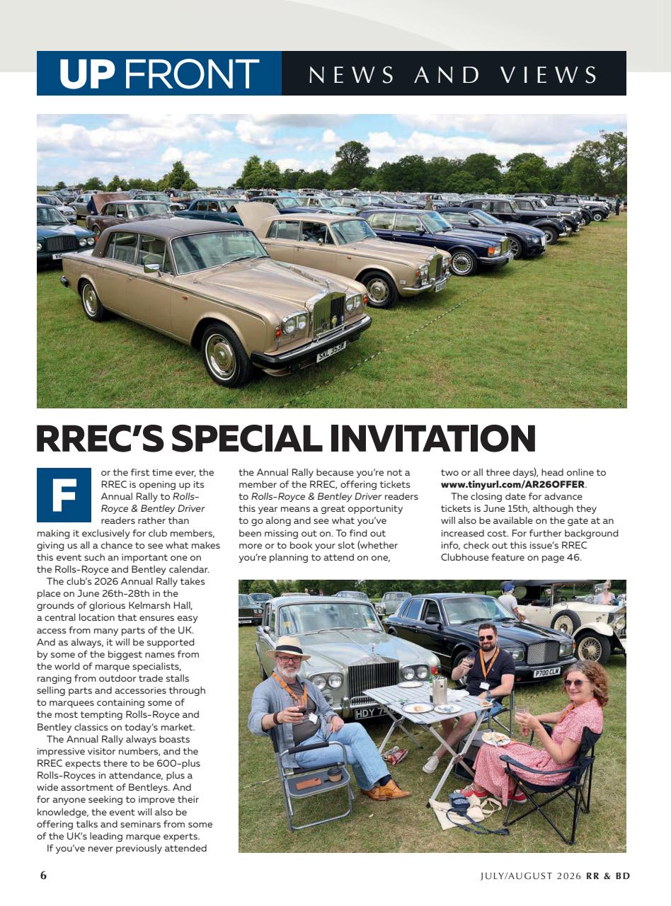 Rolls-Royce & Bentley Driver Preview Pages