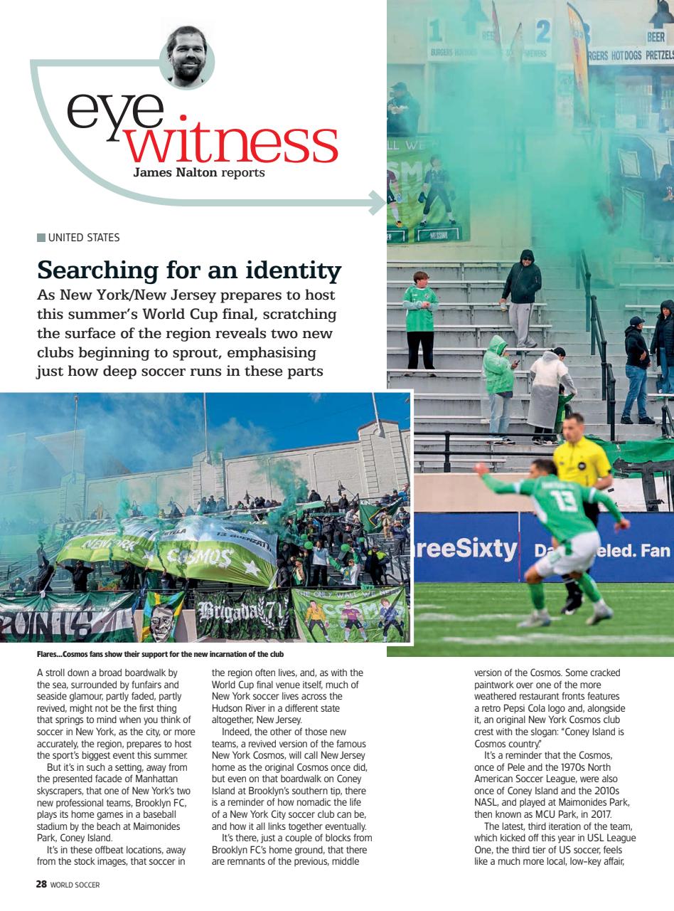 World Soccer Preview Pages