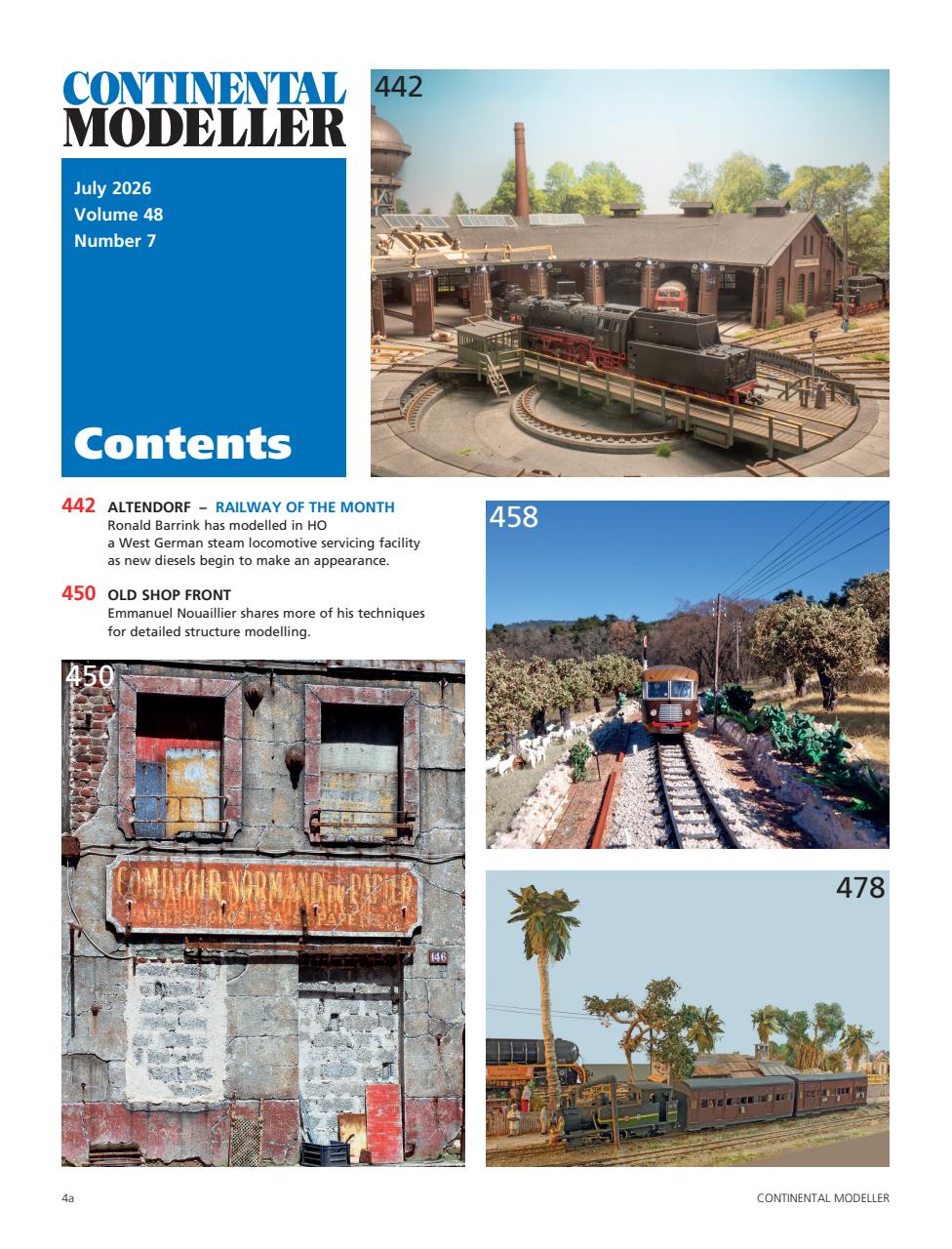 Continental Modeller Preview Pages