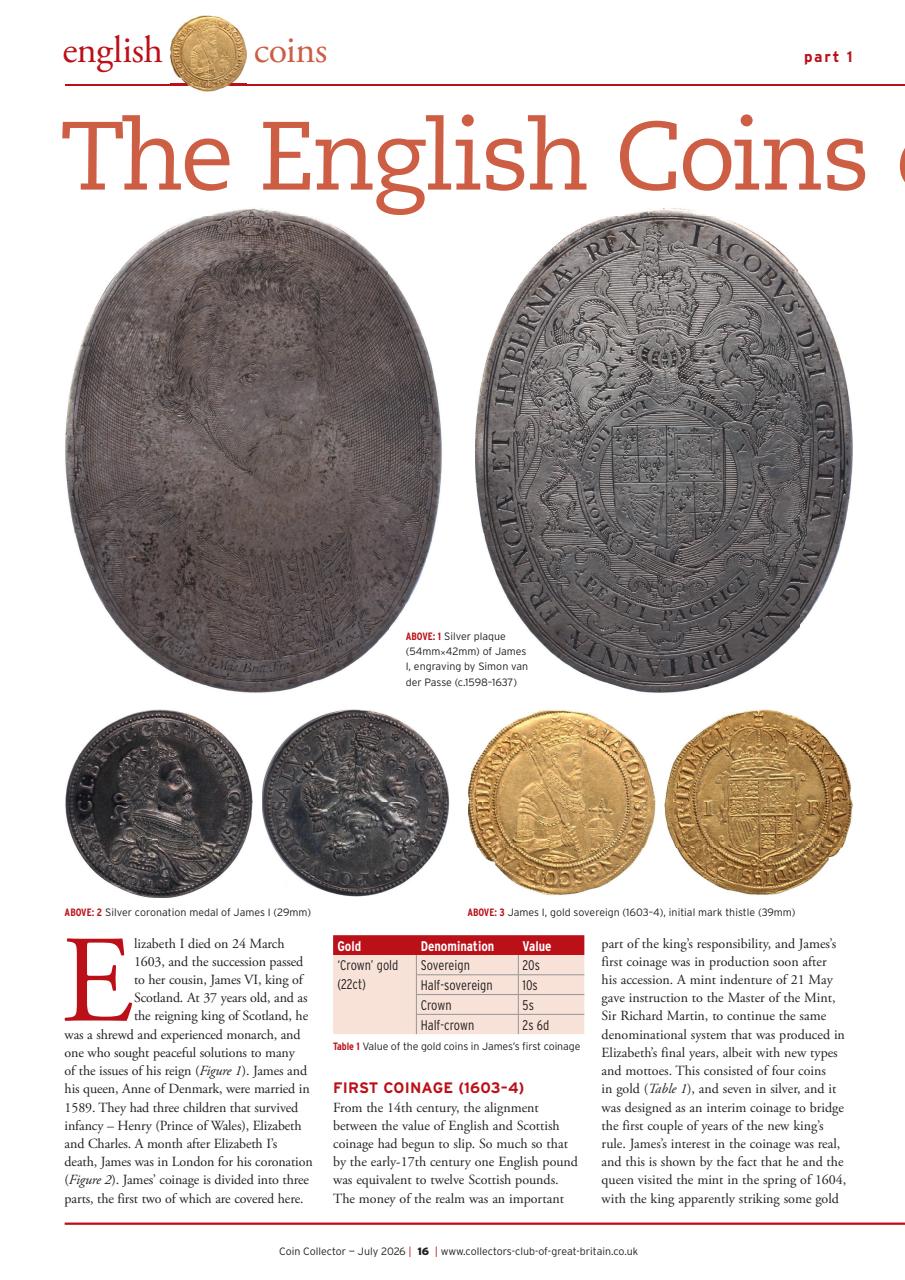 Coin Collector Preview Pages