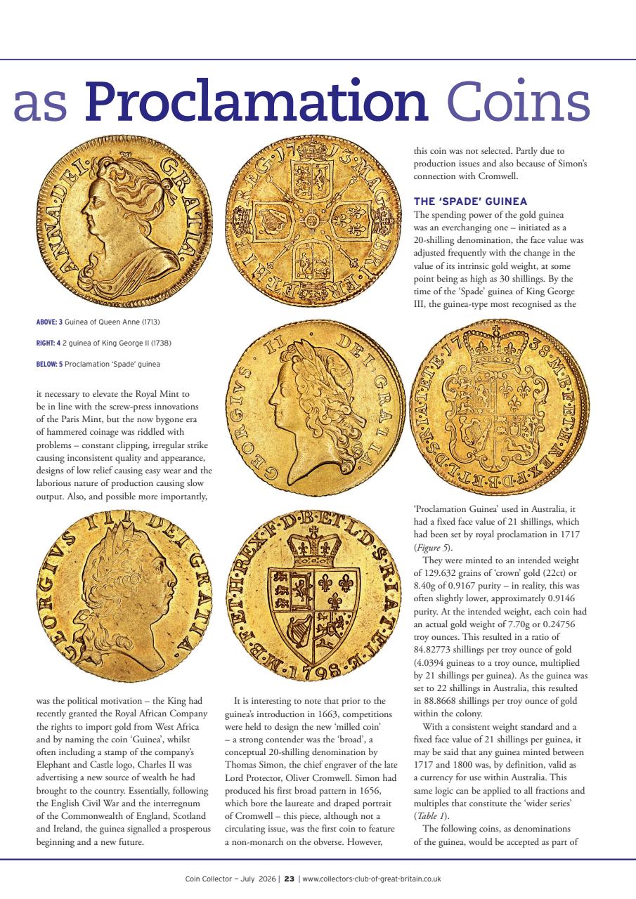 Coin Collector Preview Pages