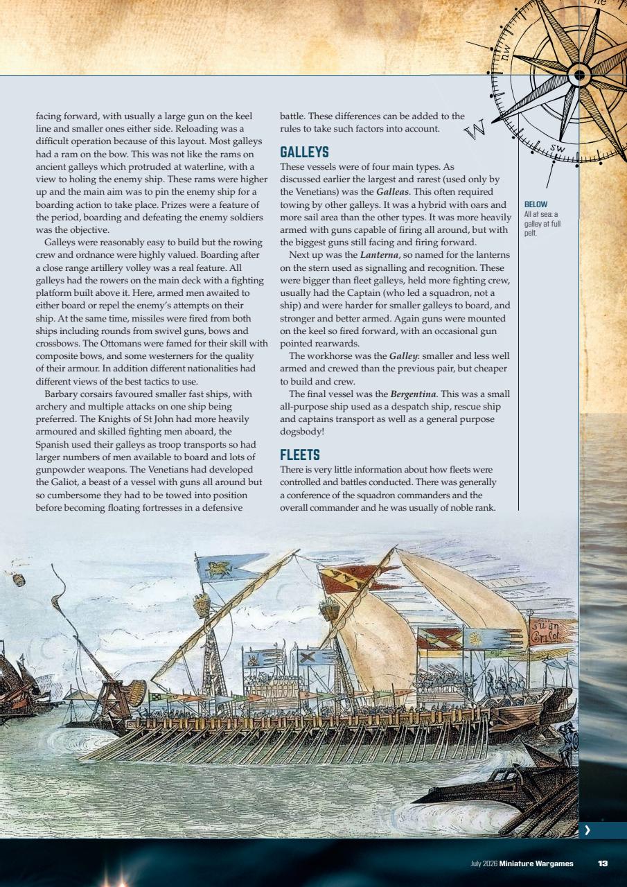 Miniature Wargames Preview Pages