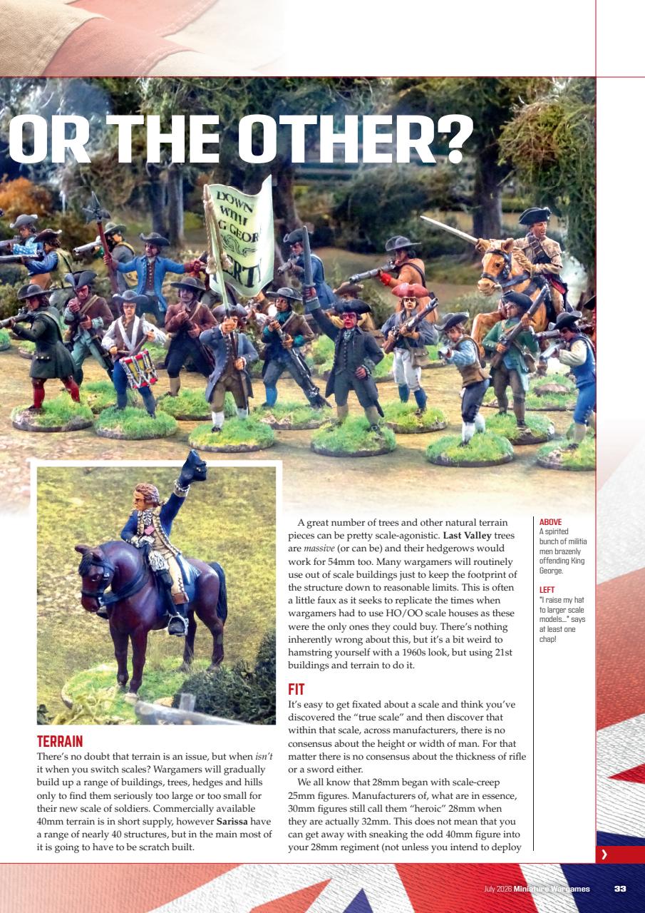 Miniature Wargames Preview Pages