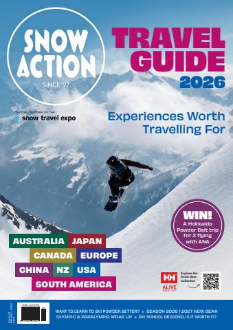 Snow Action Magazine issue Snow Action 2026