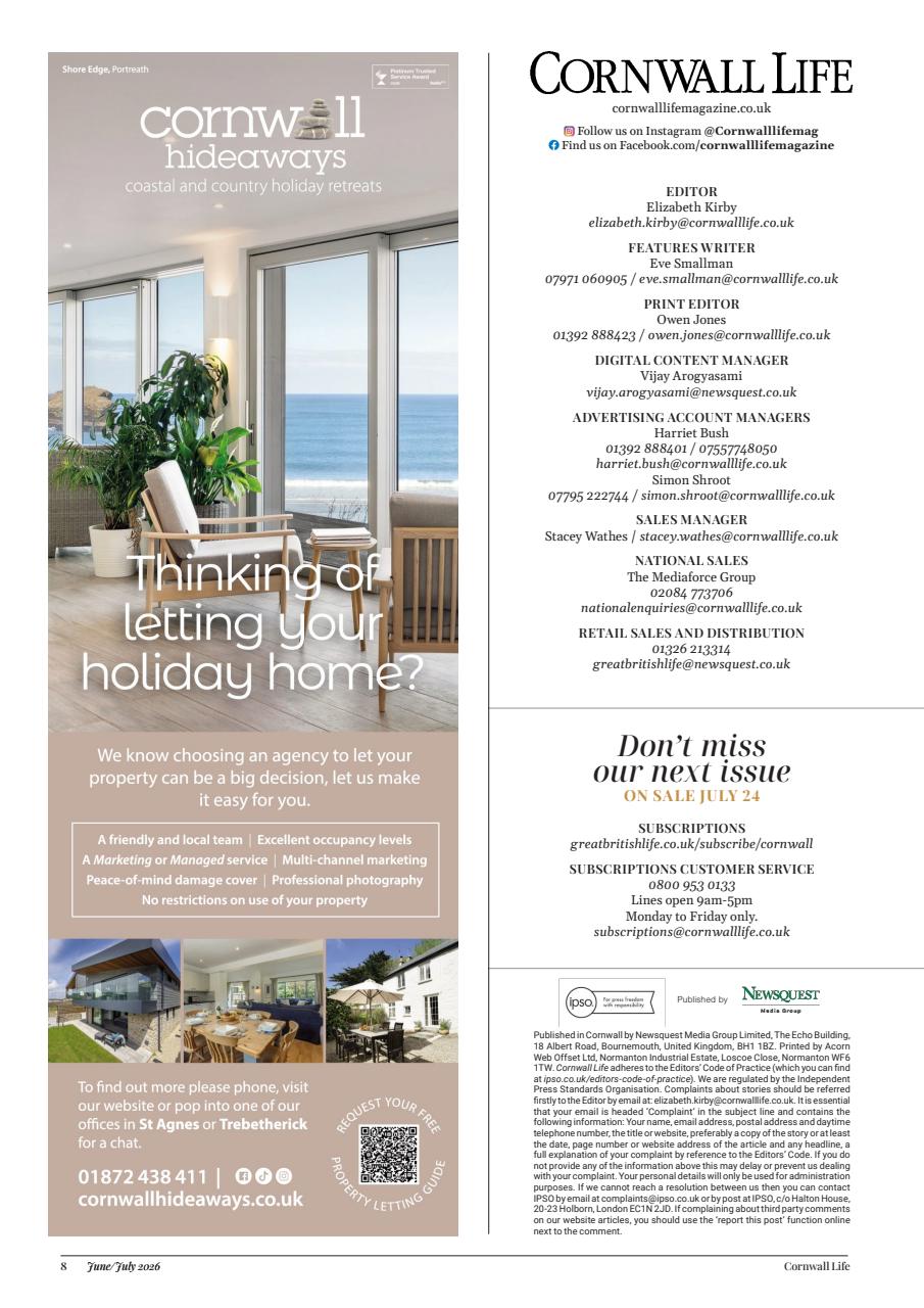 Cornwall Life Preview Pages