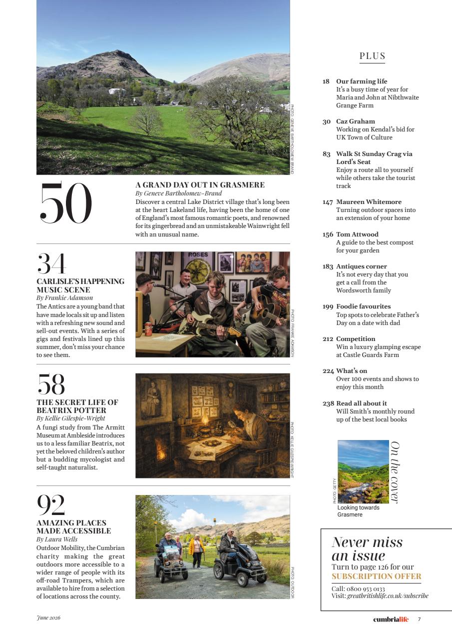 Cumbria Life Preview Pages