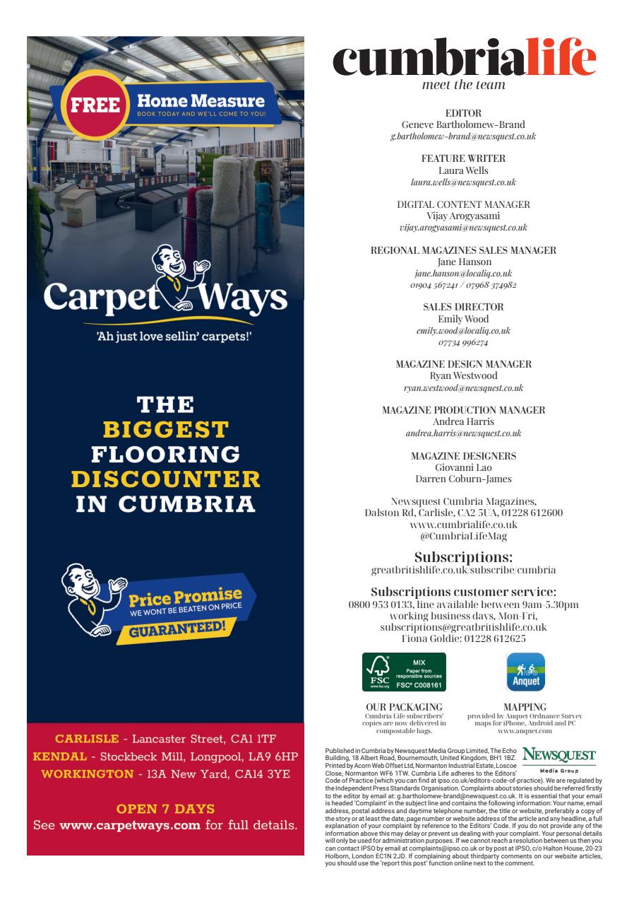 Cumbria Life Preview Pages