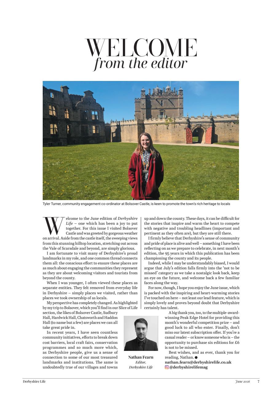 Derbyshire Life Preview Pages