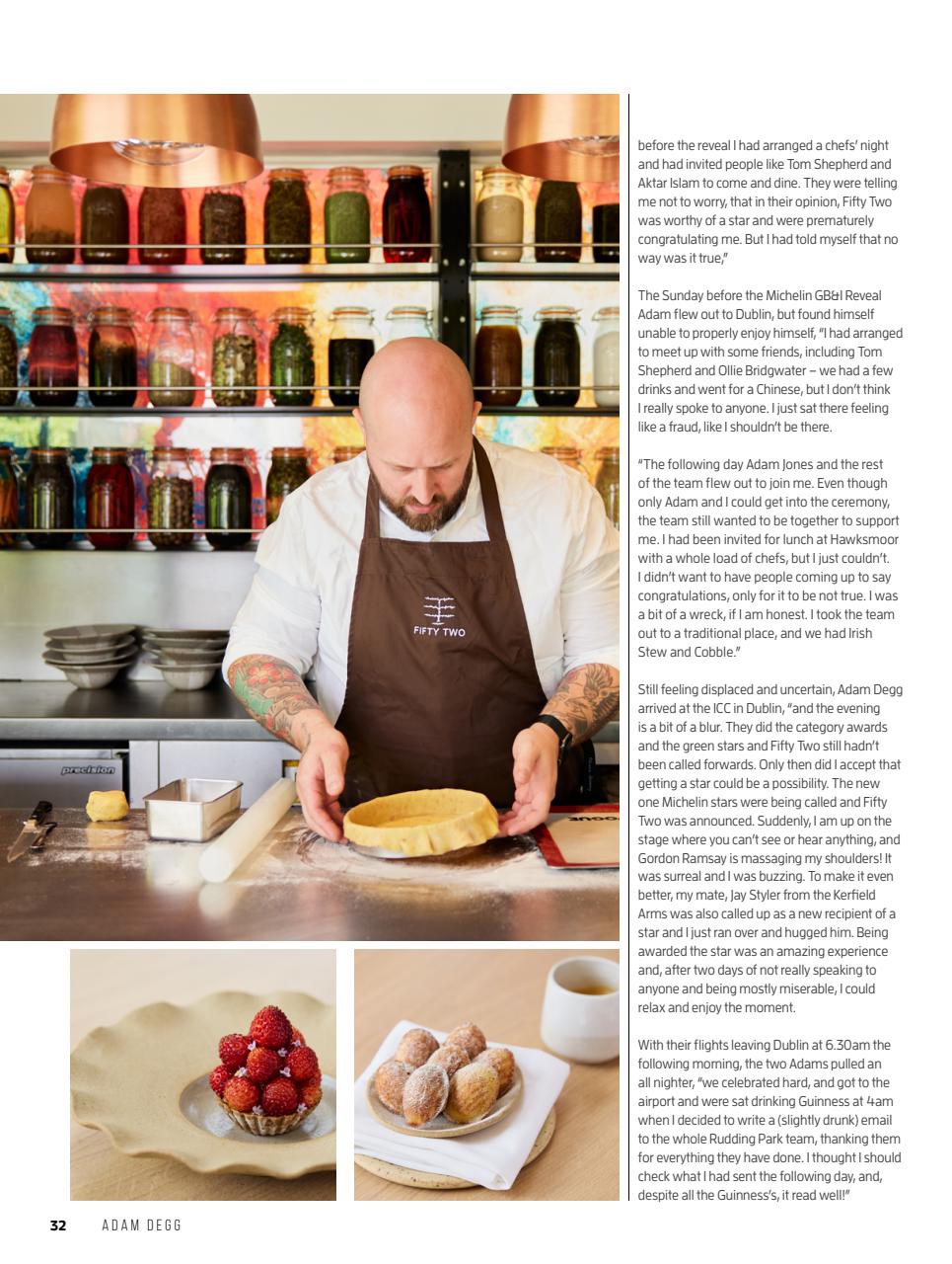 Chef & Restaurant Magazine Preview Pages