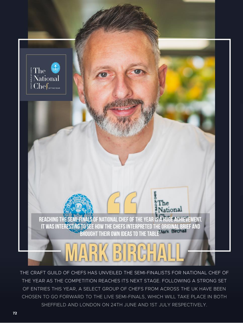 Chef & Restaurant Magazine Preview Pages