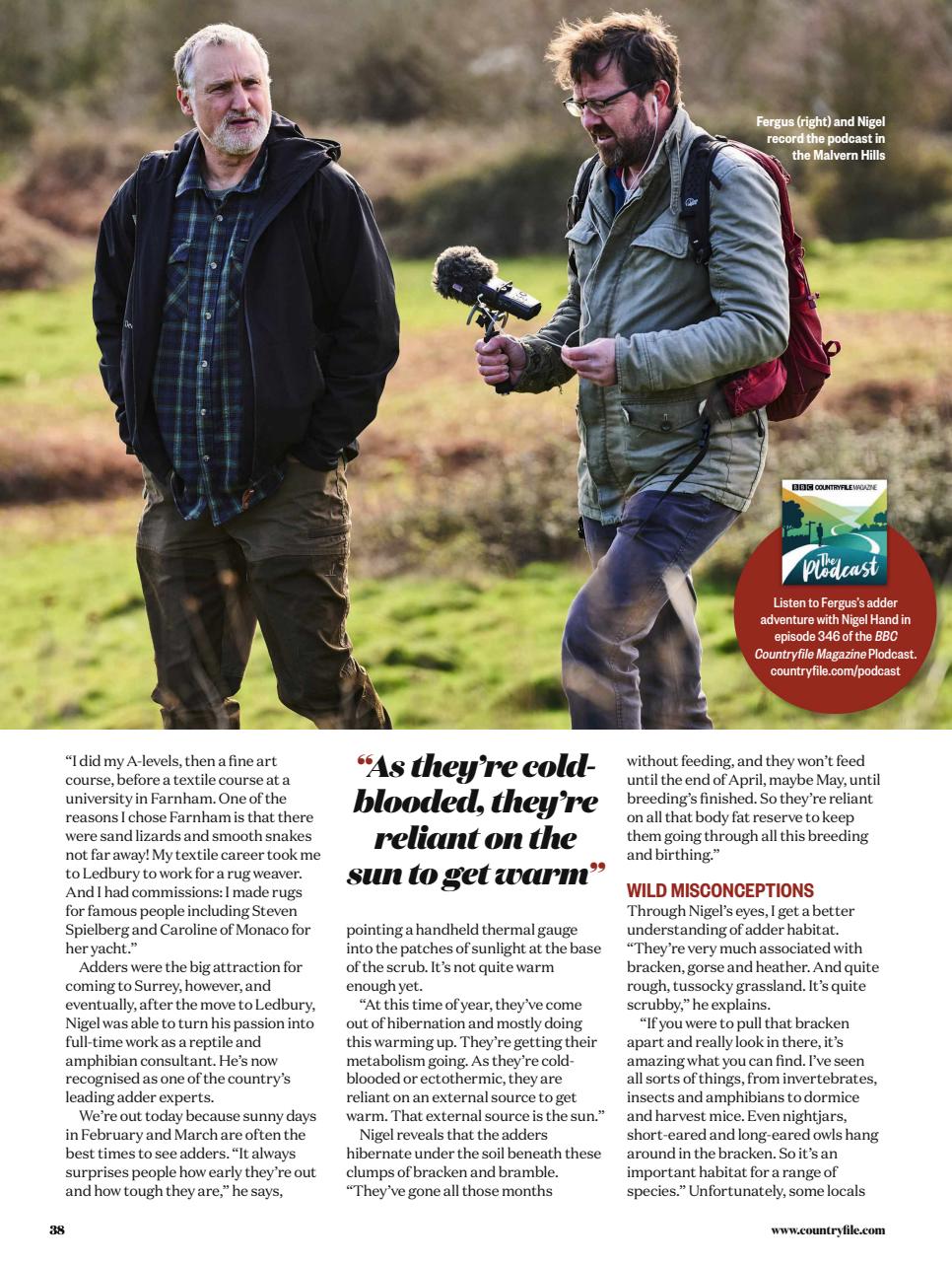 BBC Countryfile Magazine Preview Pages