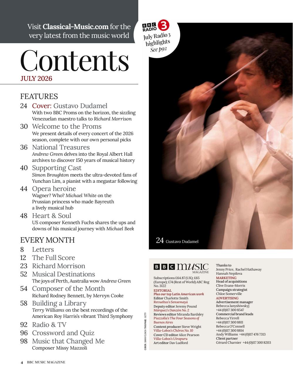 BBC Music Magazine Preview Pages