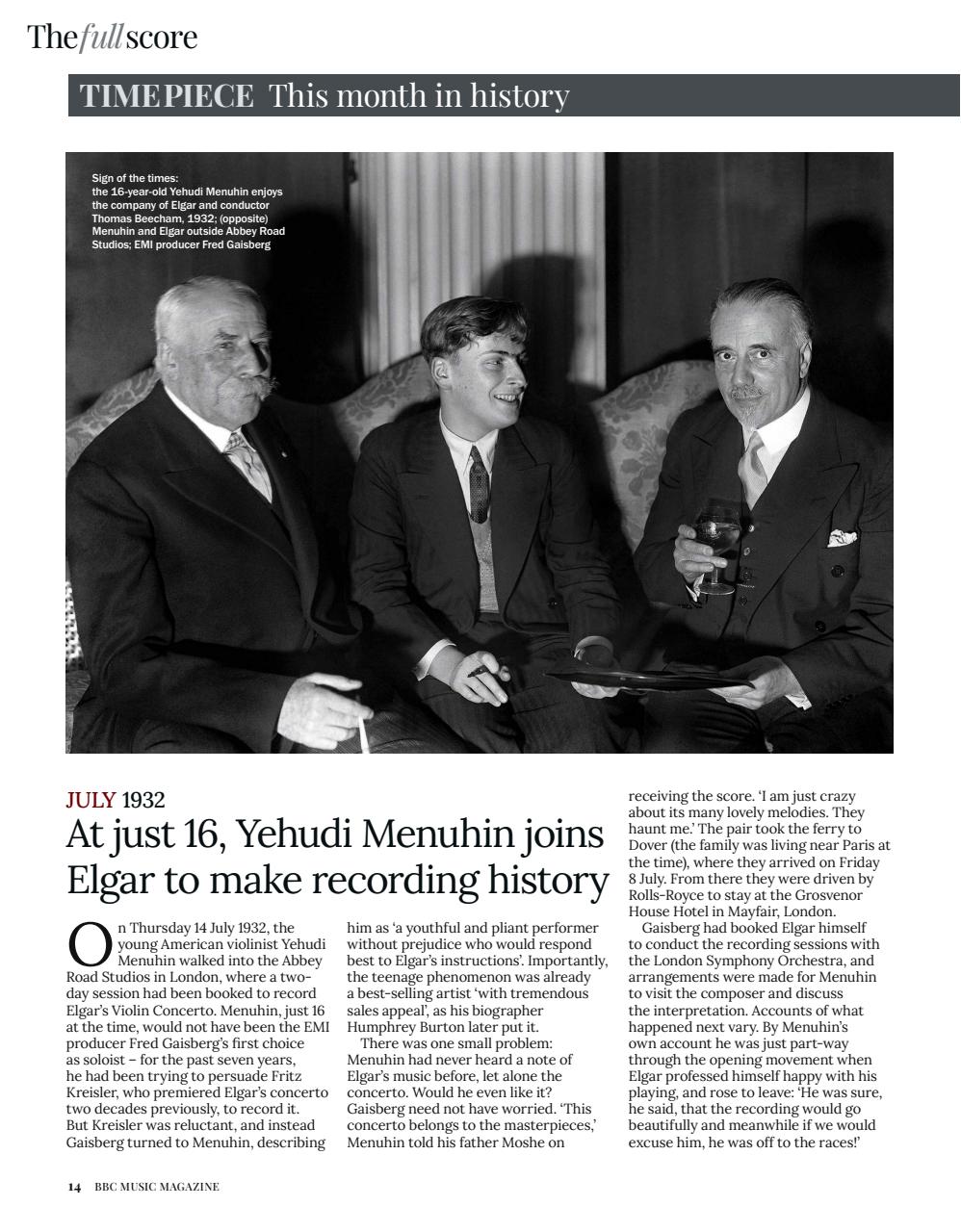 BBC Music Magazine Preview Pages