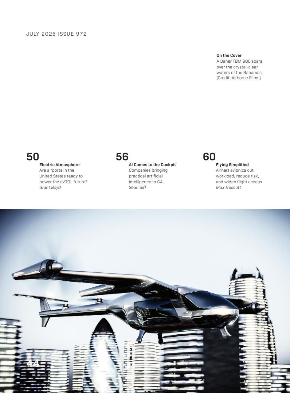 FLYING Magazine Preview Pages