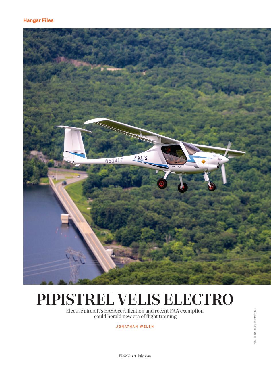 FLYING Magazine Preview Pages