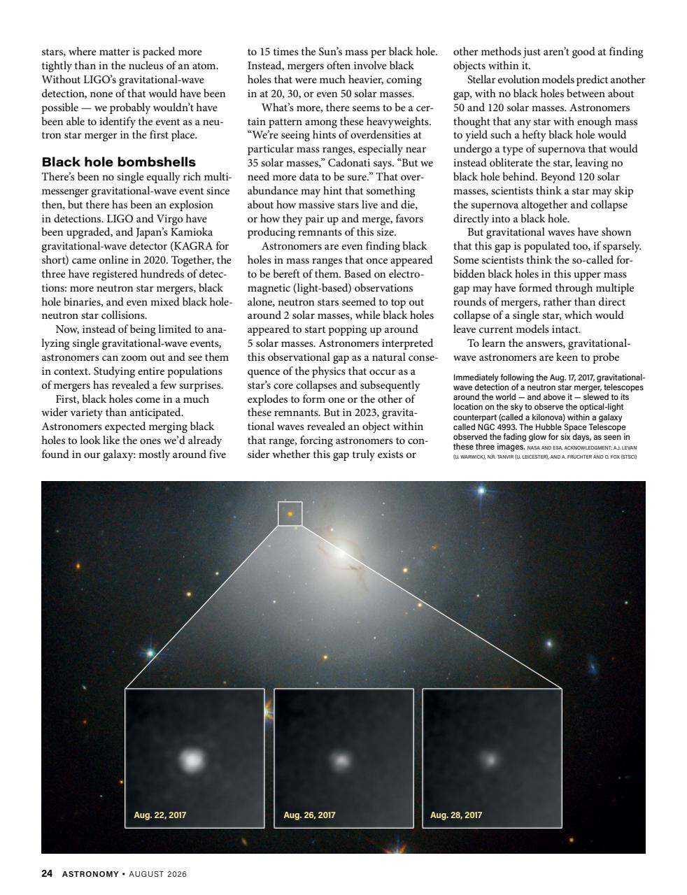 Astronomy Preview Pages