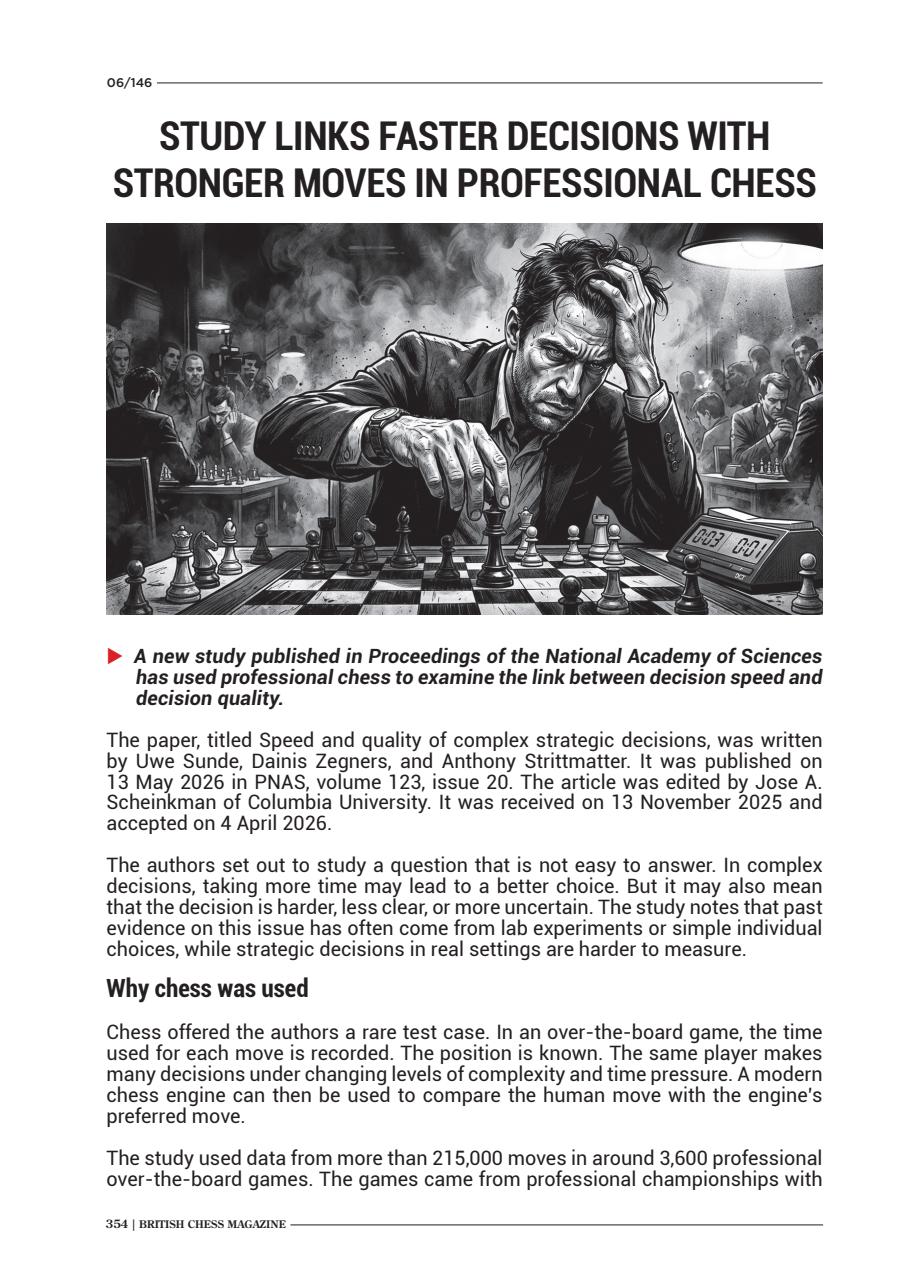 British Chess Magazine Preview Pages