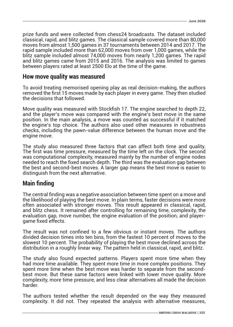 British Chess Magazine Preview Pages