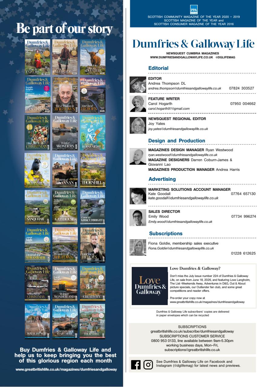Dumfries & Galloway Life Preview Pages