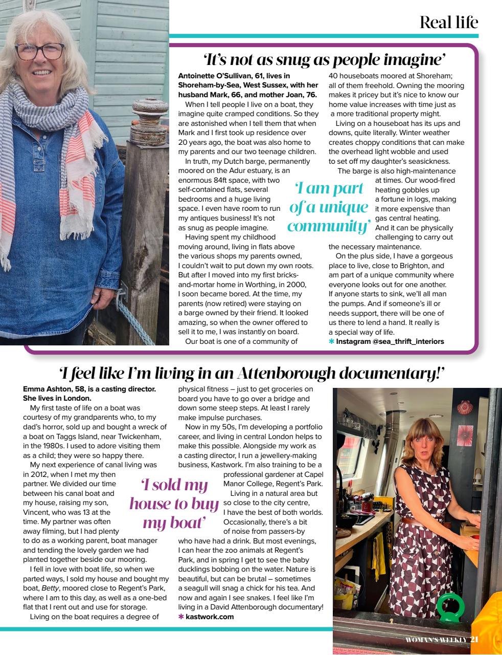 Woman's Weekly Preview Pages