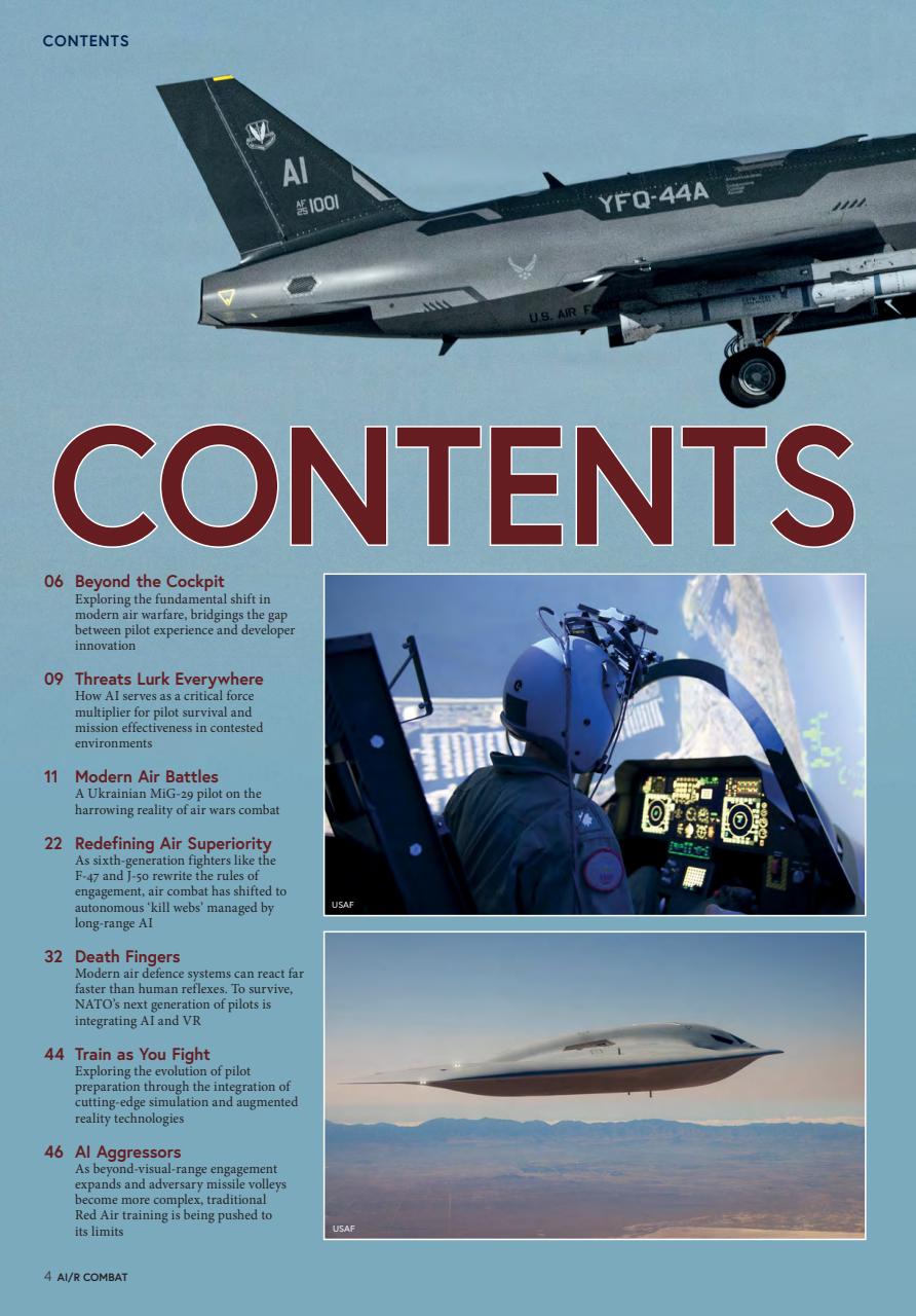 Combat Aircraft Journal Preview Pages