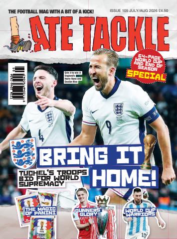 Late Tackle Football Magazine issue Jul/Aug 2026