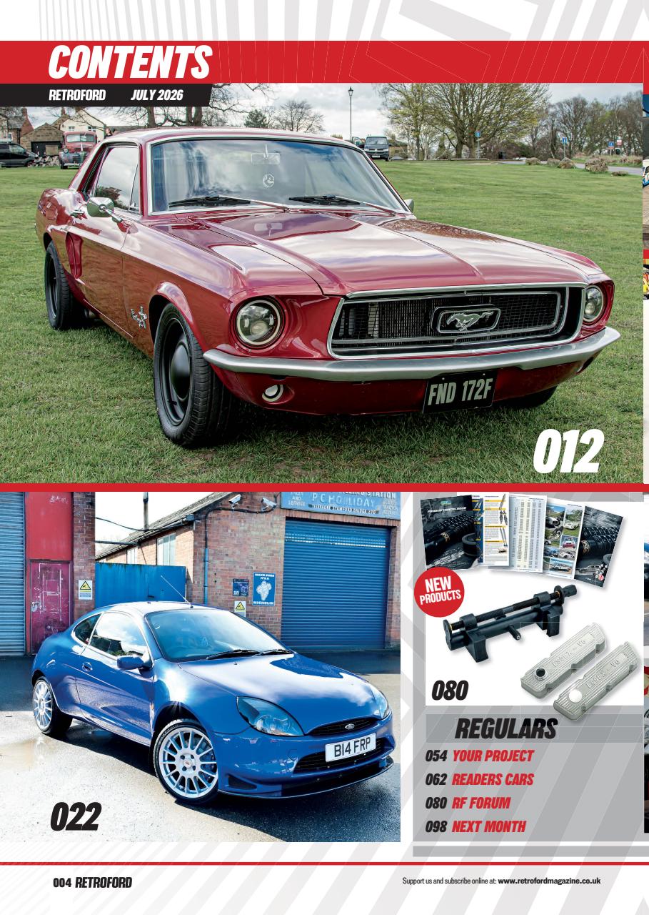 Retro Ford Preview Pages