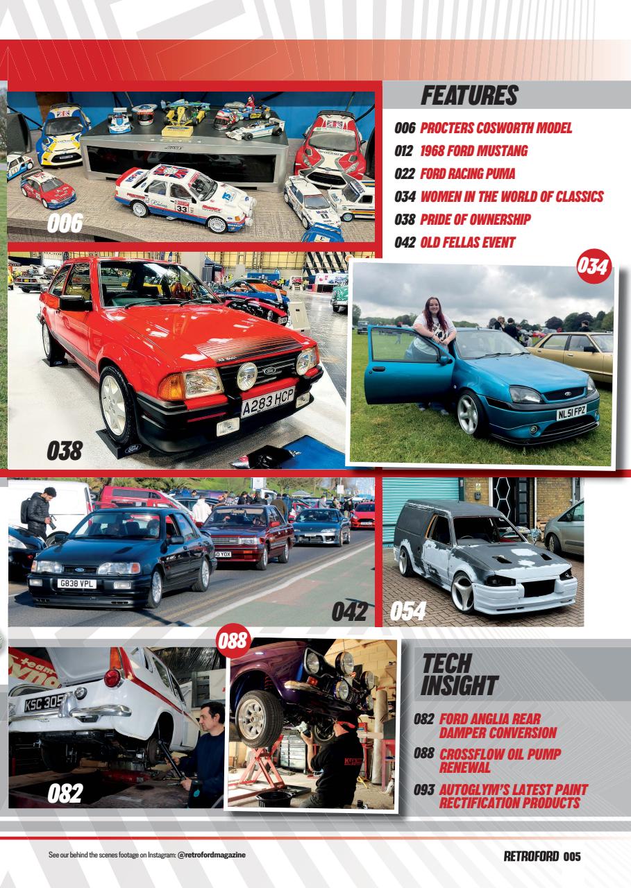 Retro Ford Preview Pages