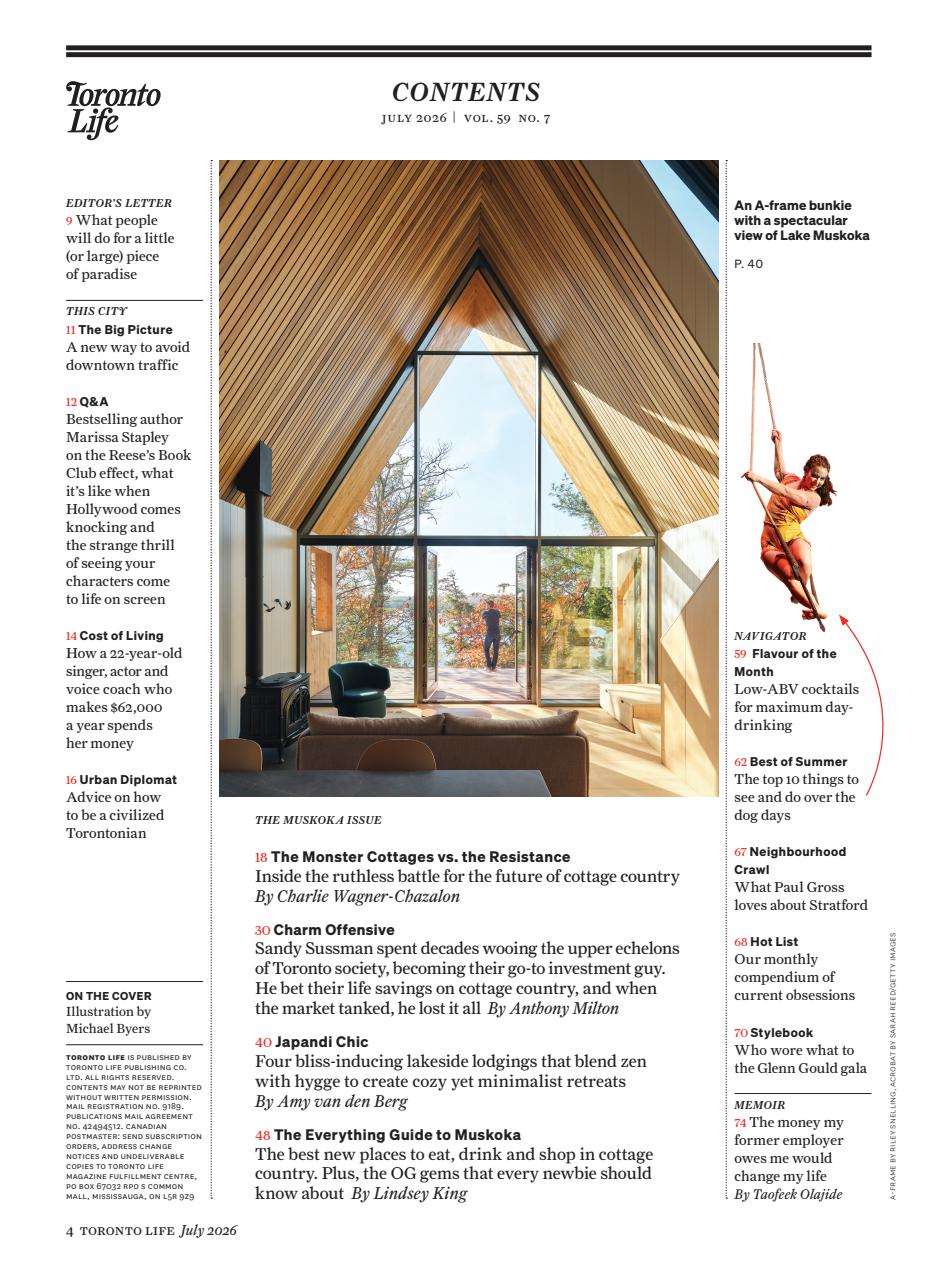 Toronto Life Preview Pages