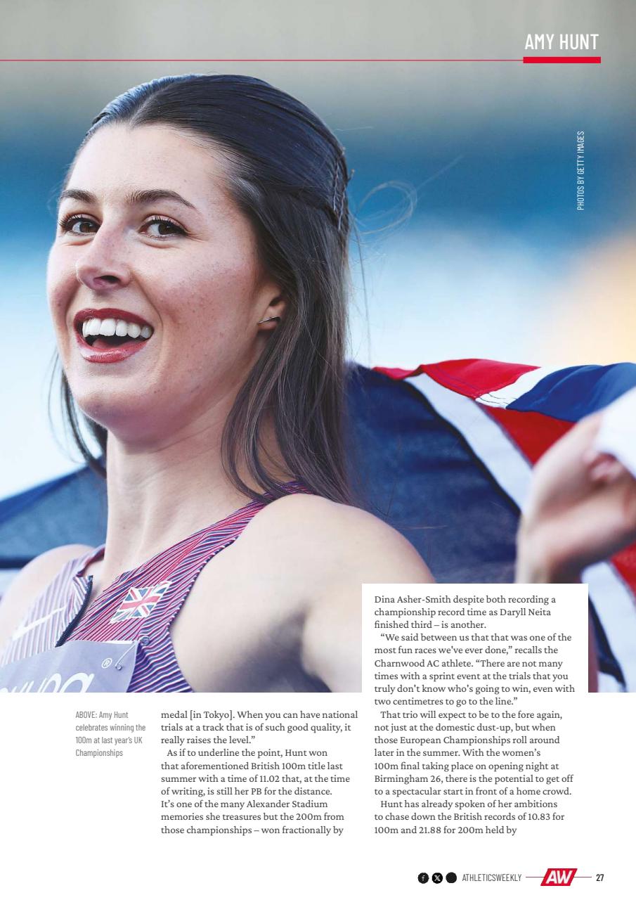 AW – Athletics Weekly Magazine Preview Pages
