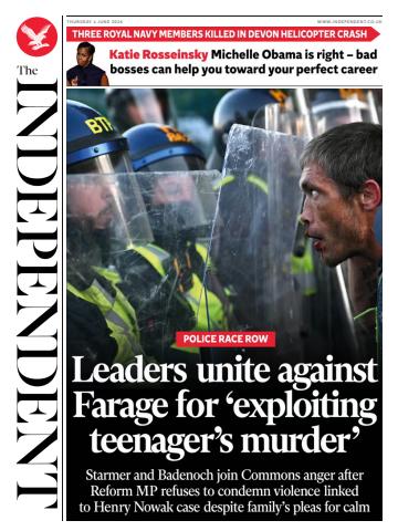 The Independent Daily Edition Newspaper issue Thursday, 04 June 2026