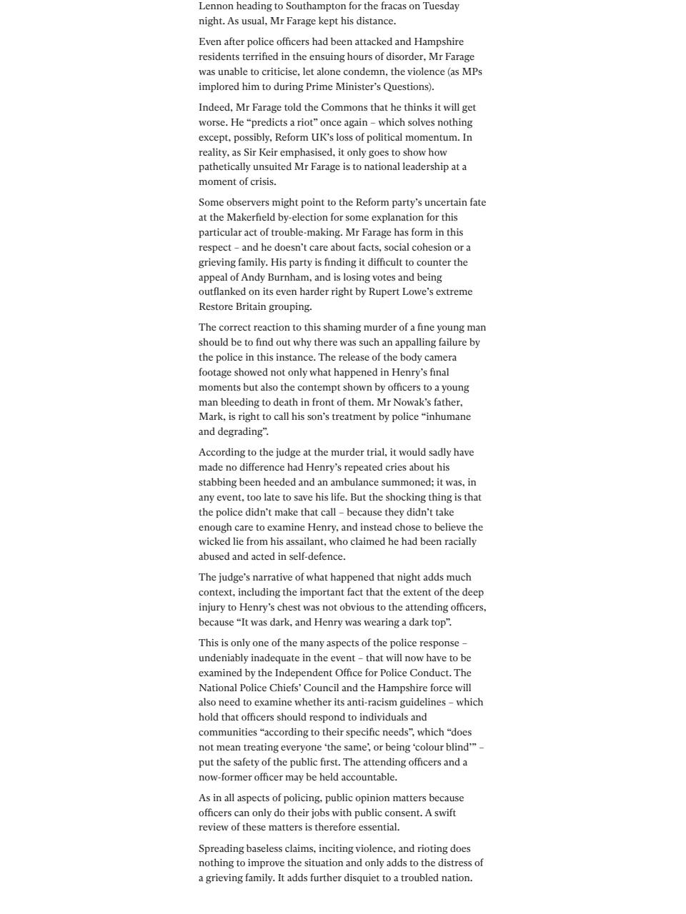 The Independent Daily Edition Newspaper Preview Pages