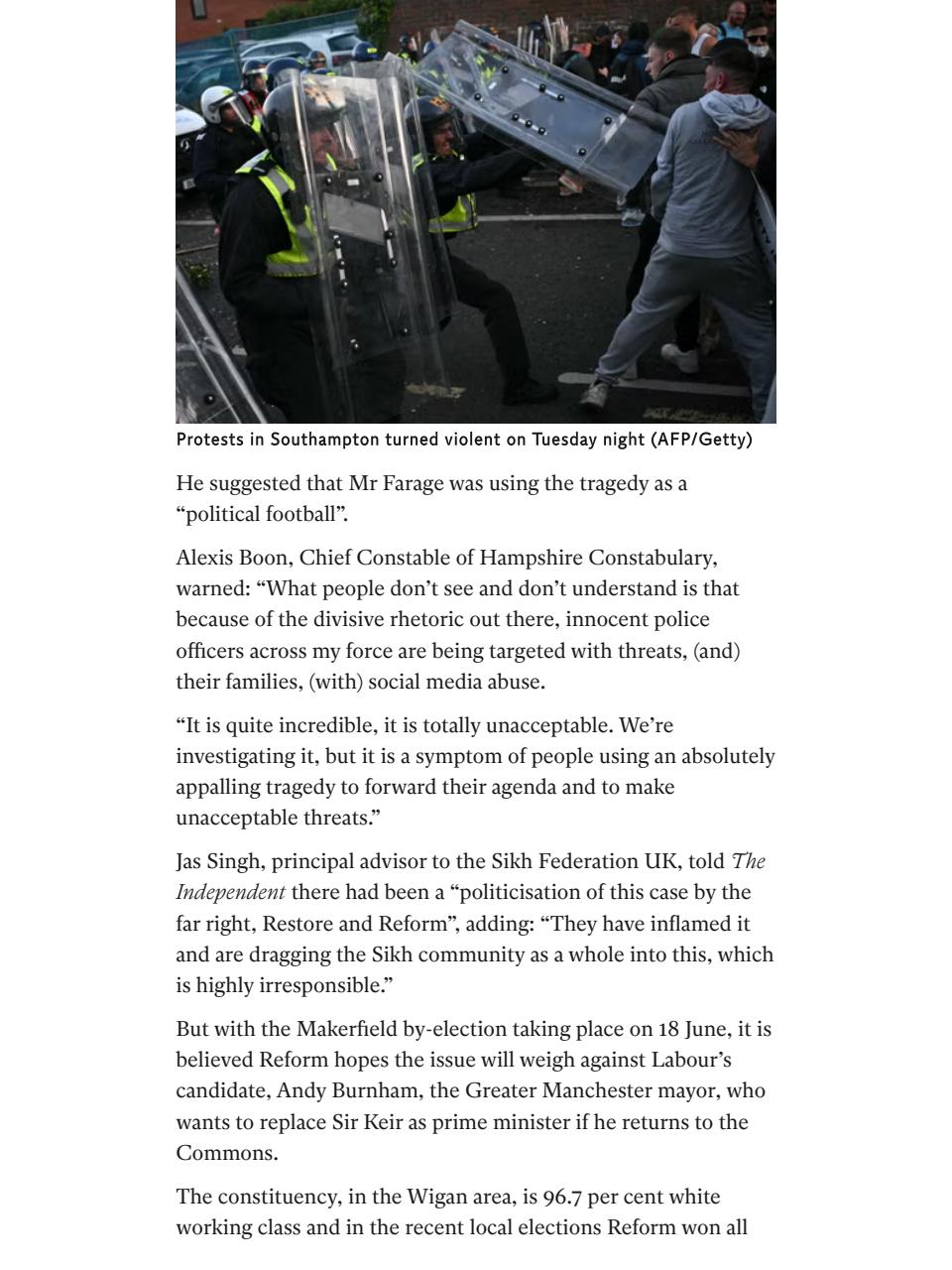 The Independent Daily Edition Newspaper Preview Pages