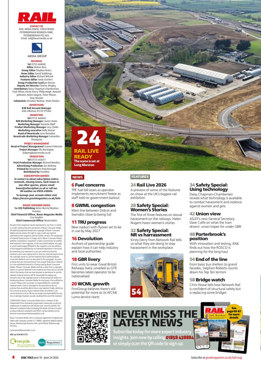 Rail Preview Pages