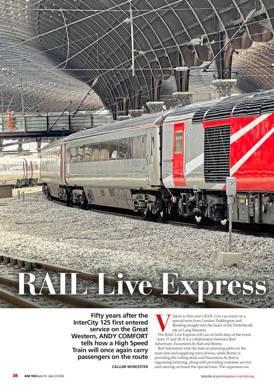 Rail Preview Pages