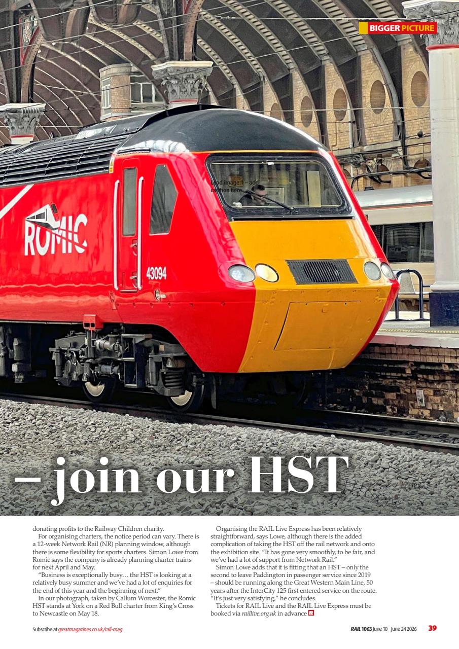 Rail Preview Pages